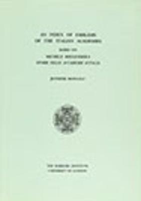 An Index of Emblems of the Italian Academies: Based on Michele Maylender's Storie Delle Accademie D'Italia - Montagu, Jennifer, Dr., and National Society for Mentally Handicapped Children