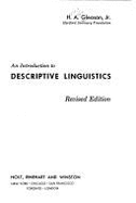 An Introduction to Descriptive Linguistics