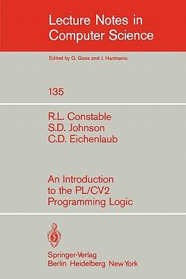 An Introduction to the Pl/Cv2 Programming Logic - Constable, R L, and Johnson, S D, and Eichenlaub, C D