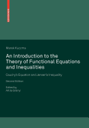 An introduction to the theory of functional equations and inequalities : Cauchy's equation and Jensen's inequality