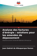 Analyse des factures d'?nergie: solutions pour les amendes de d?passement