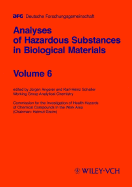 Analyses of Hazardous Substances in Biological Materials - Angerer, Jurgen (Editor), and Schaller, K. H. (Editor)