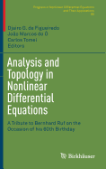 Analysis and Topology in Nonlinear Differential Equations: A Tribute to Bernhard Ruf on the Occasion of His 60th Birthday