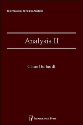 Analysis II - Gerhardt, Claus