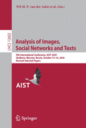 Analysis of Images, Social Networks and Texts: 9th International Conference, Aist 2020, Skolkovo, Moscow, Russia, October 15-16, 2020, Revised Selected Papers