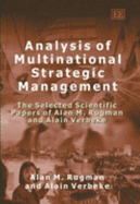 Analysis of Multinational Strategic Management: The Selected Scientific Papers of Alan M. Rugman and Alain Verbeke - Rugman, Alan M, and Verbeke, Alain