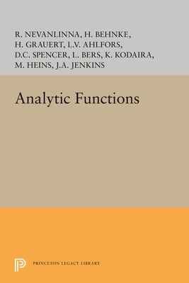 Analytic Functions - Ahlfors, Lars Valerian