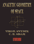 Analytic Geometry of Space