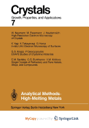 Analytical Methods, High Melting Metals