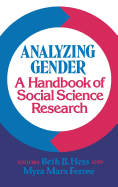 Analyzing Gender: A Handbook of Social Science Research