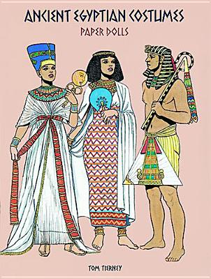 Ancient Egyptian Costumes Paper Dolls - Tierney, Tom