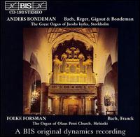 Anders Bondeman & Folke Forsman - Anders Bondeman (organ); Folke Forsman (organ)