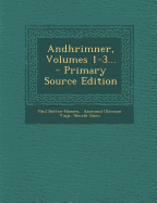 Andhrimner, Volumes 1-3... - Botten-Hansen, Paul, and Aasmund Olavsson Vinje (Creator), and Ibsen, Henrik