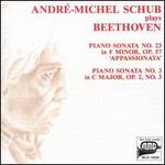 Andr-Michel Schub plays Beethoven Piano Sonatas No. 23, No. 3