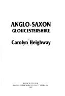 Anglo-Saxon Gloucestershire