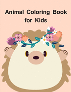Animal Coloring Book For Kids: Christmas Coloring Pages with Animal, Creative Art Activities for Children, kids and Adults