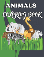 Animals Coloring Book: Explore a World of Colors