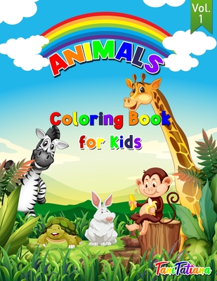 Animals Coloring Book For Kids Vol. 1 - Tanitatiana