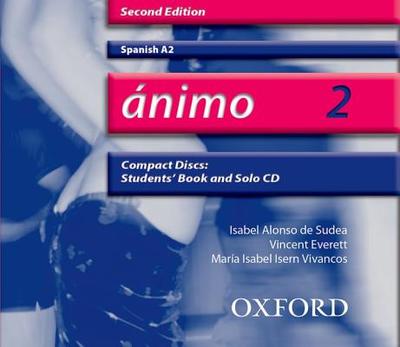 Animo: 2: A2 Audio CDs - Alonso De Sudea, Isabel