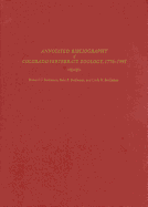 Annotated Bibliography of Colorado Vertebrate Zoology, 1776-1995
