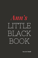 Ann's Little Black Book: Ann's Little Black Book