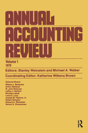 Annual Accounting Review: Volume 1 1979