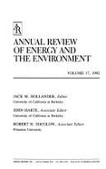 Annual Review of Energy & the Environment