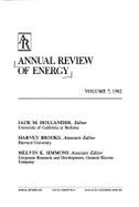 Annual Review of Energy