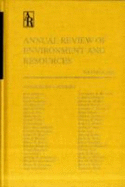Annual Review of Environment and Resources W/ Online Access, Vol 31