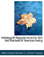 Anthology of Magazine Verse for 1923 and Yearbook of American Poetry