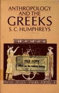 Anthropology & the Greeks - Humphreys, S Craig