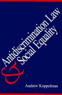 Anti-discrimination Law and Social Equality