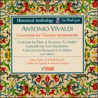 Antonio Vivaldi: Concertos for Diverse Instruments - Anton Ganoci (mandolin); Daniel Thune (harpsichord); Ferdo Pavlinek (mandolin); Herbert Tachezi (harpsichord);...