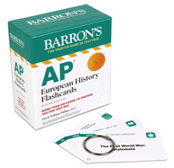 Ap European History Flashcards, Second Edition: Up-to-Date Review + Sorting Ring for Custom Study (Barron's Test Prep)