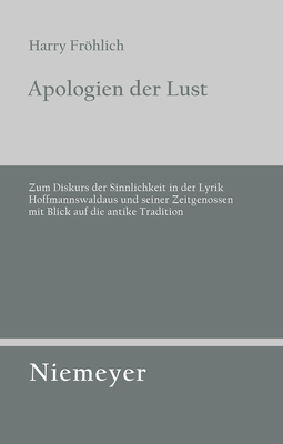 Apologien Der Lust - Frhlich, Harry