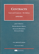 Appendix to Contracts, Cases and Comment
