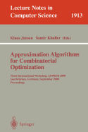 Approximation Algorithms for Combinatorial Optimization: International Workshop Approx'98, Aalborg, Denmark, July 18-19, 1998, Proceedings
