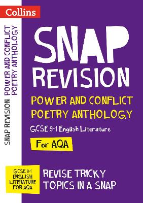 AQA Poetry Anthology Power and Conflict Revision Guide: Ideal for Home Learning, 2022 and 2023 Exams - Collins GCSE