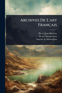 Archives De L'art Franais