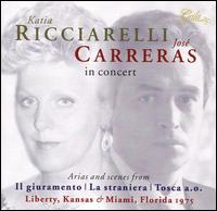 Arias and Scenes from Il Guiramento, La Straniera, Tosca, a.o. - Jos Carreras (tenor); Katia Ricciarelli (soprano); Martin Katz (piano)