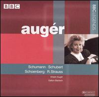 Arleen Augr Sings Schumann, Schubert, Schoenberg, R. Strauss - Arleen Augr (soprano); Dalton Baldwin (piano)