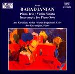 Arno Badadjanian: Piano Trio; Violin Sonata; Impromptu