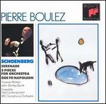 Arnold Schoenberg: Serenade; Five Pieces For Orchestra - Alain Neveux (piano); Andr Saint-Clivier (mandolin); Grard Causs (viola); Guy Arnaud (clarinet); Jacques Ghestem (violin);...
