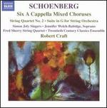 Arnold Schoenberg: Six A Cappella Mixed Choruses