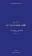 Art Catalogue Index: Catalogues raisonns of artists 1240-2019