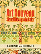 Art Nouveau Stencil Designs in Color