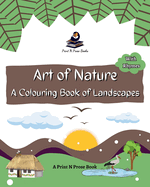 Art of Nature: A Colouring Book of Landscapes