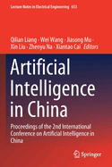 Artificial Intelligence in China: Proceedings of the 2nd International Conference on Artificial Intelligence in China