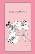 Artist Sketch Book: Blank Paper Pad Drawing, Doodling, Sketching Design to Creative Artist or Improving Drawing Skills for Children, Kid, Adult or Business: Green Flower Tree Theme Cover