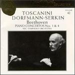 Arturo Toscanini Collection, Vol. 42: Beethoven - Piano Concertos Nos. 1 & 4